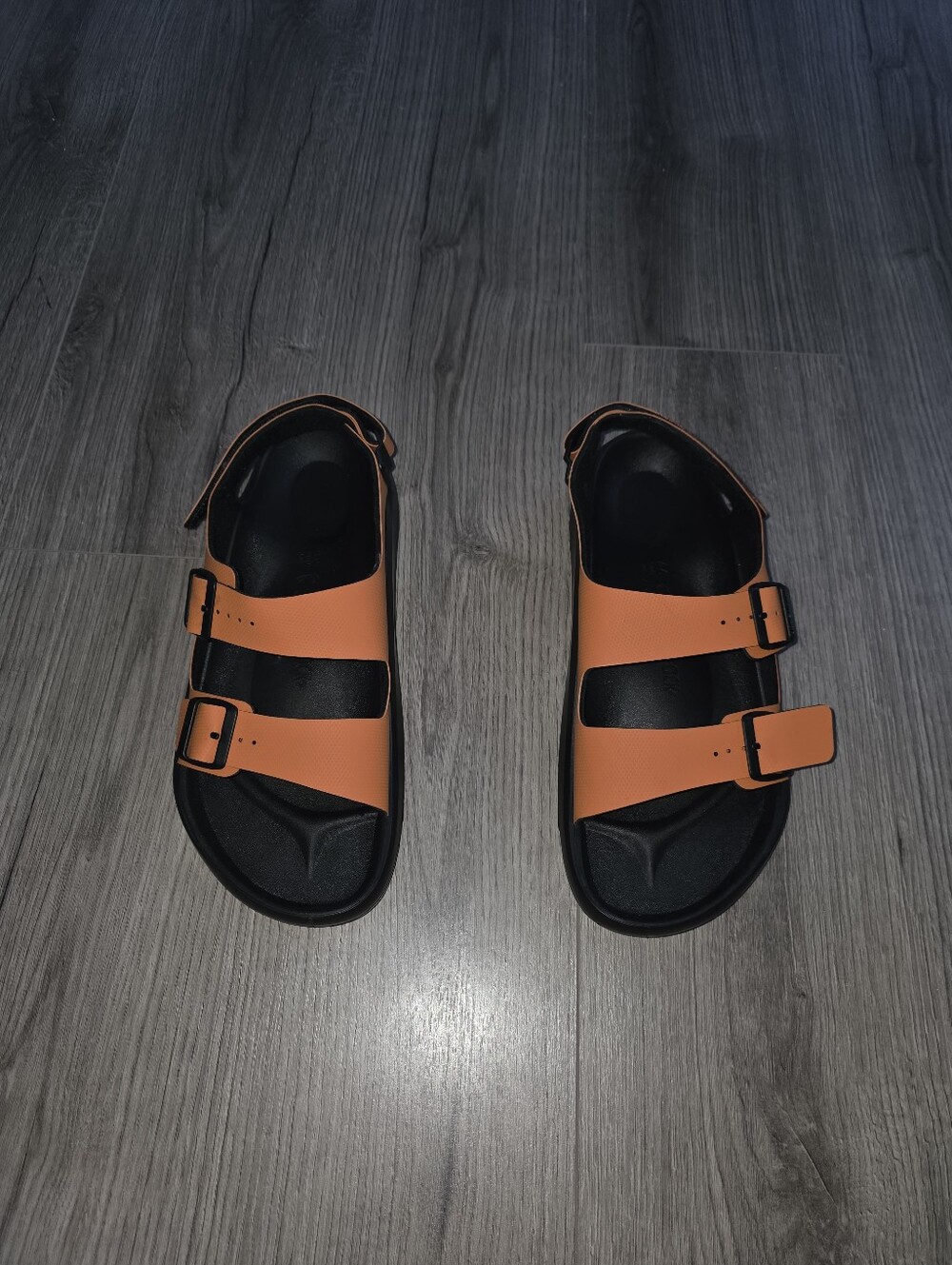 Birkenstock Mogami Terra Orange Sandals Mens Size 46